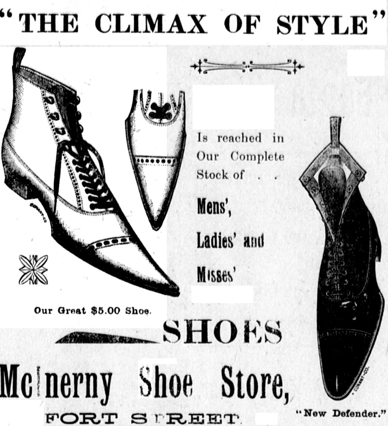 advertisement shoes