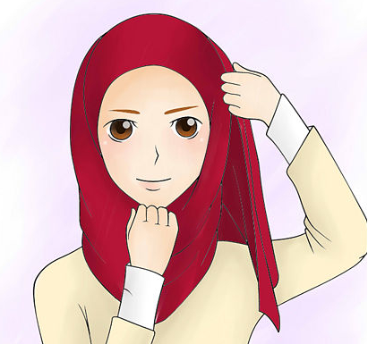 contoh procedure how to wear hijab
