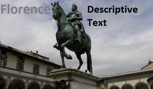 contoh descriptive text tempat kota florence