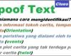 generic structure of spoof text